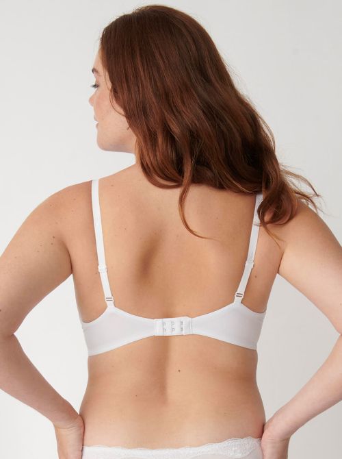 Body Make-Up Whp wired padded bra, white