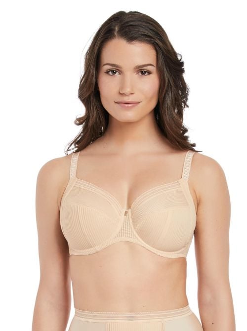 Fusion Underwired  Full Cup Side Support Bra, sand