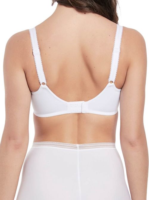 Fusion Underwired  Full Cup Side Support Bra, white
