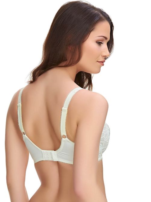 Jacqueline Lace UW Full cup with Side Support Bra, ivory