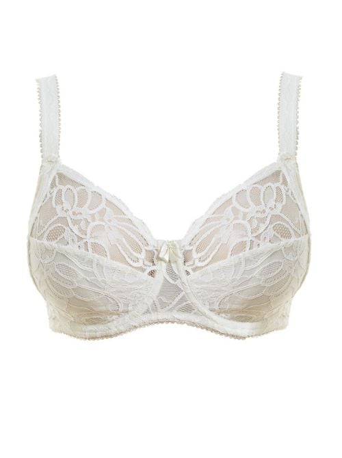 Jacqueline Lace Reggiseno con ferretto e sostegno laterale, ivory