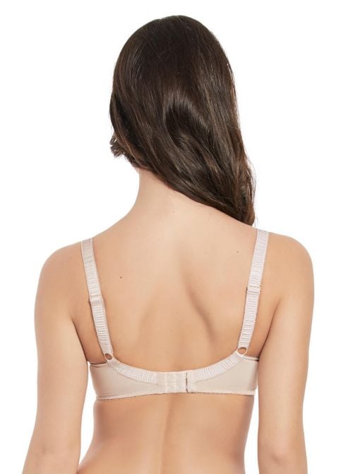 Marianna Underwired Padded Half Cup Bra, latte
