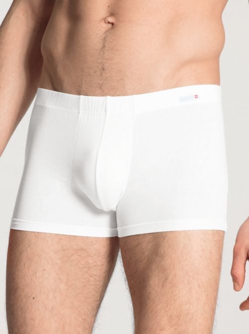 25660 Evolution Boxer corto in cotone ultra fine, bianco