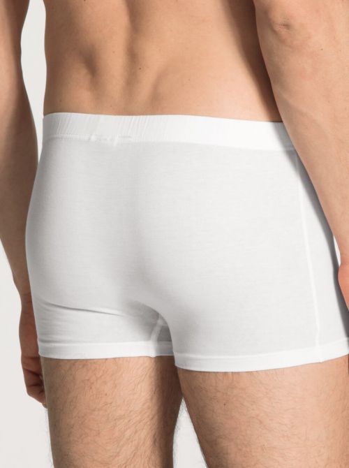 25660 Evolution Boxer corto in cotone ultra fine, bianco