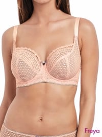 Daisy Lace UW Balcony Bra, blush