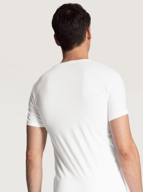 Evolution T-Shirt cotone ultra fine, bianco