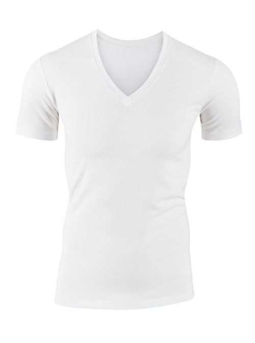 Evolution T-Shirt cotone ultra fine, bianco