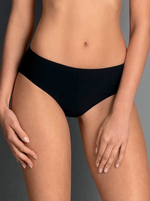 8709 Briefs for Bikini. black ROSA FAIA BEACHWEAR