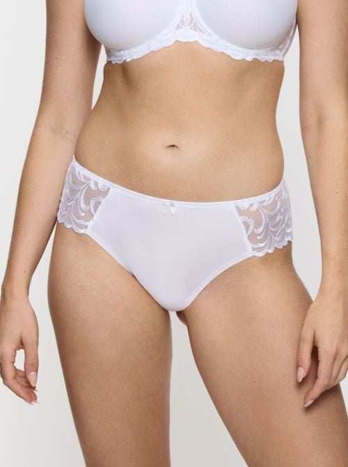 Modern Finesse Tai briefs, white