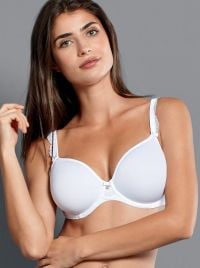 Selma Reggiseno con ferretto e coppe spacer, bianco