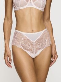 Peony Florale Maxi Briefs, angora