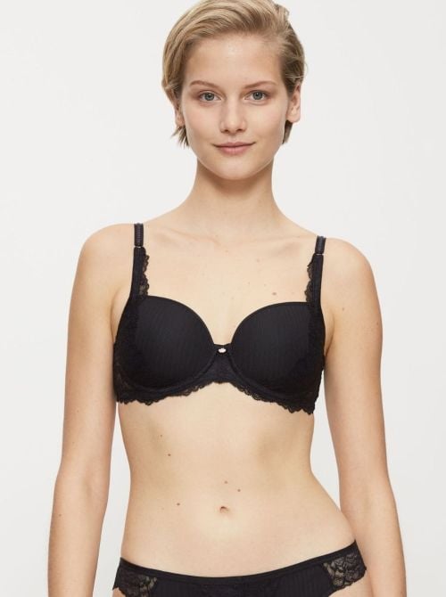 Peony Florale WP Reggiseno imbottito, nero