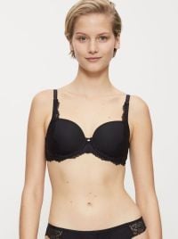 Peony Florale WP Reggiseno imbottito, nero