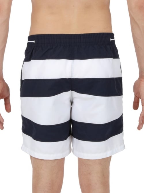 Belle Mare, Long beach boxer, white/marine HOM