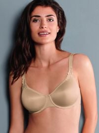 Grazia 5619 underwire preformed cup bra, desert