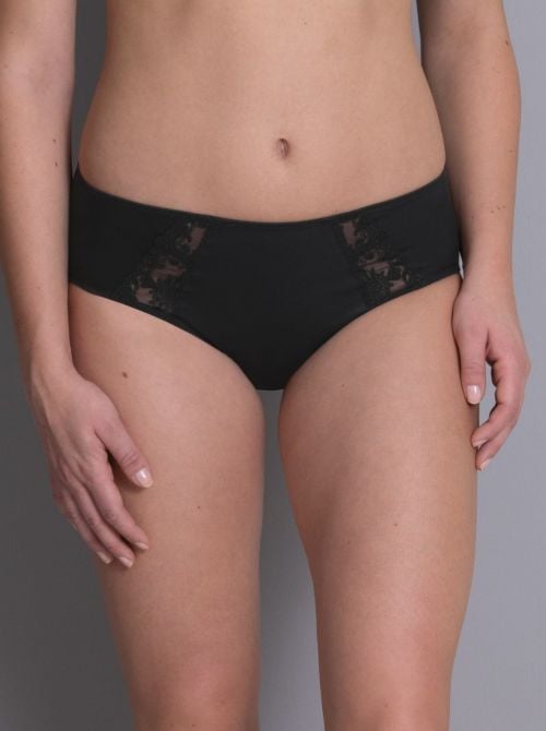Grazia 1340, Slip medio, nero ROSA FAIA