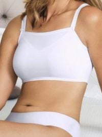 0601 Basic Top Bandeau, bianco