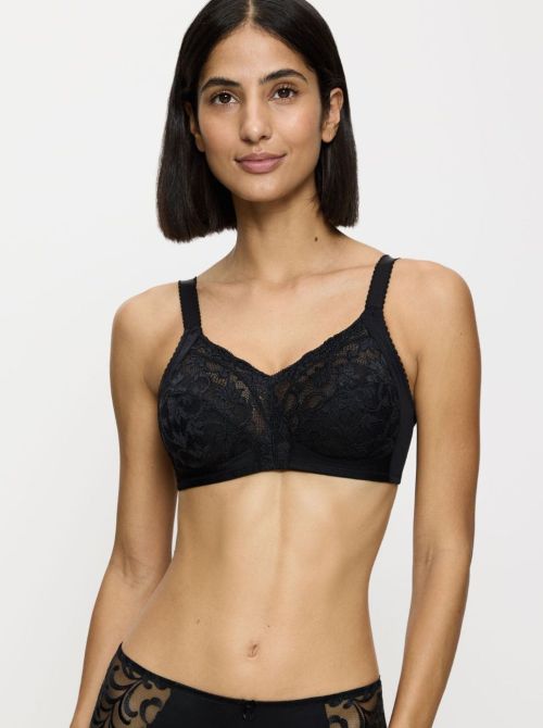 Delicate Doreen N non-wired bra, black TRIUMPH