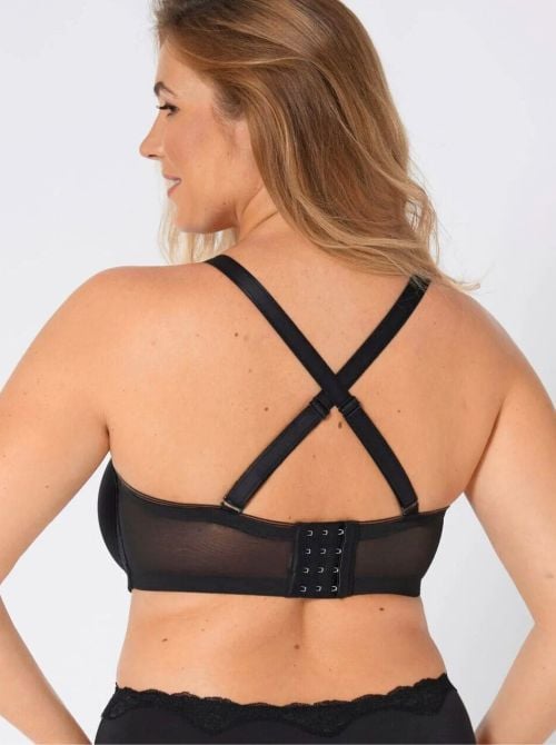 Beauty-Full Essential Wdp reggiseno a fascia, nero