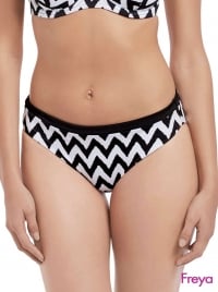 Making Waves Slip per bikini, nero