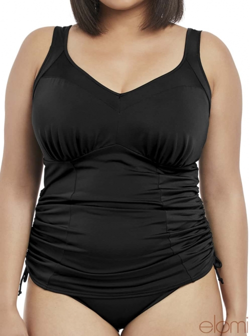 Essential tankini regolabile, nero ELOMI