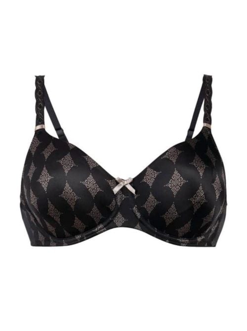 Mila 5697 Reggiseno con ferretto , nero