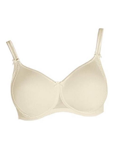 Lace Rose Reggiseno senza ferretto con coppe imbottite, champagne