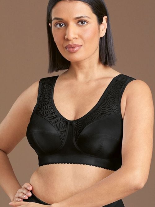 Mylena Reggiseno di alleggerimento, nero