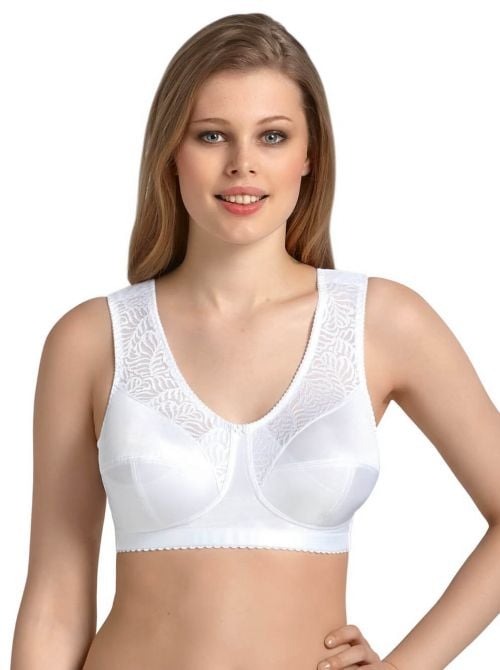 Mylena 5419 Support bra longline, white