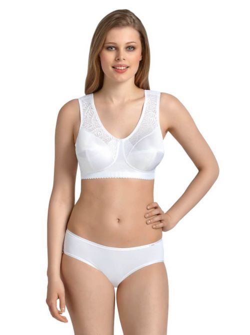 Mylena 5419 Support bra longline, white ANITA