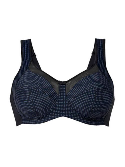 5763X Clara Art Reggiseno per protesi senza ferretto, nero