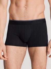 Pure & Style 26686 boxer effetto scarto d'ago, nero