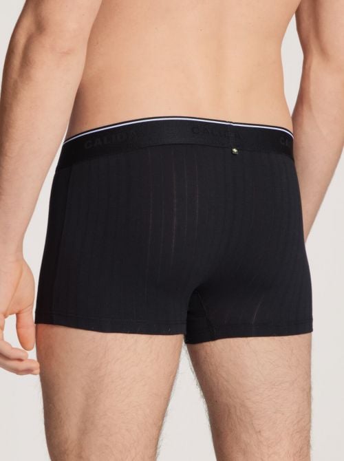 Pure & Style boxer effetto scarto d'ago, nero