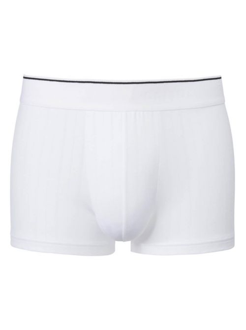 Pure & Style 26686 boxer with masculine pinstripe pattern, white