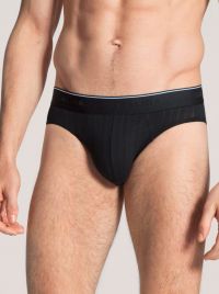 Pure & Style 21986 Mini Slip effetto scarto d'ago, nero