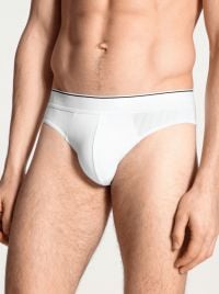 Pure & Style 21986 Mini Slip effetto scarto d'ago, bianco