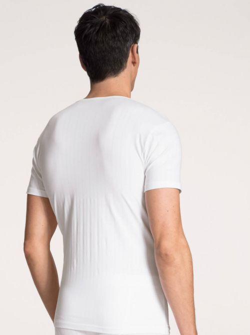 Pure & Style 14986 V-Shirt, bianco