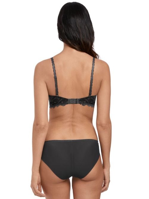 Lace Perfection Reggiseno con ferretto, carbone