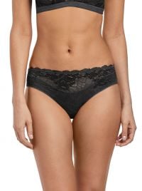 Lace Perfection slip, carbone