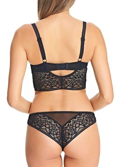 Soiree Lace  Bralette con ferretto, nero