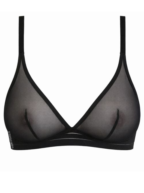 Nufit Reggiseno a  triangolo senza ferretto, nero