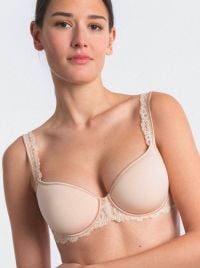 Gaby Reggiseno spacer con ferretto, rosa fum&egrave;