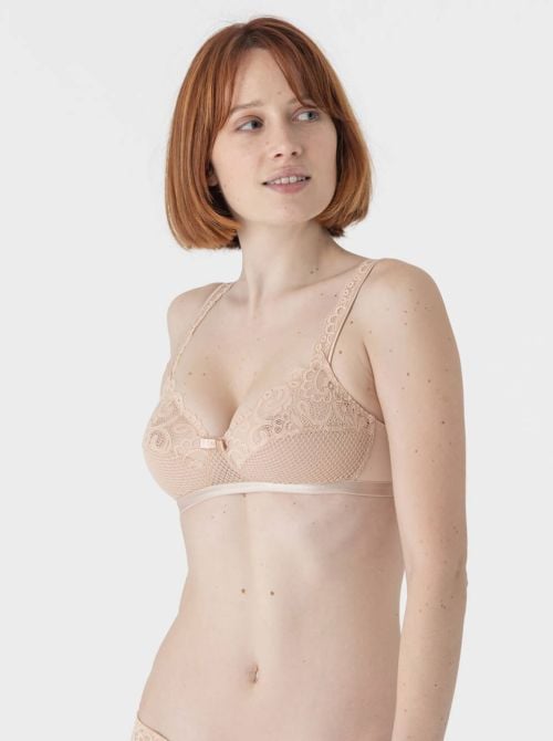 Gaby Reggiseno senza ferretto, rosa fumè MAISONLEJABY