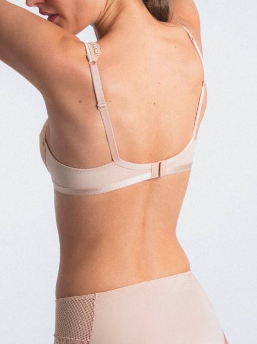Gaby Reggiseno senza ferretto, rosa fum&egrave;