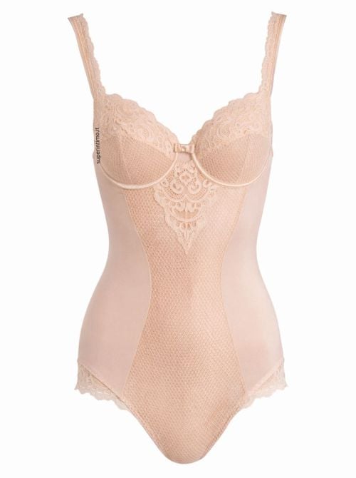 Gaby Body con ferretto, rosa fum&egrave;