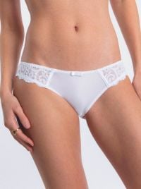 Gaby slip , bianco