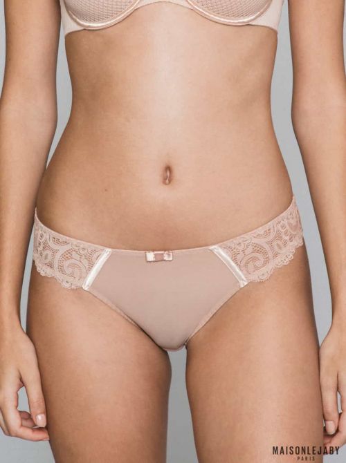 Gaby brief, pink MAISONLEJABY