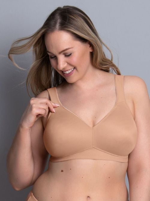 Twin 5493 Seamless no wire Bra, nude ROSA FAIA