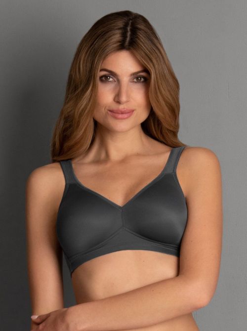 Twin 5493 Reggiseno microfibra senza ferretto, antracite