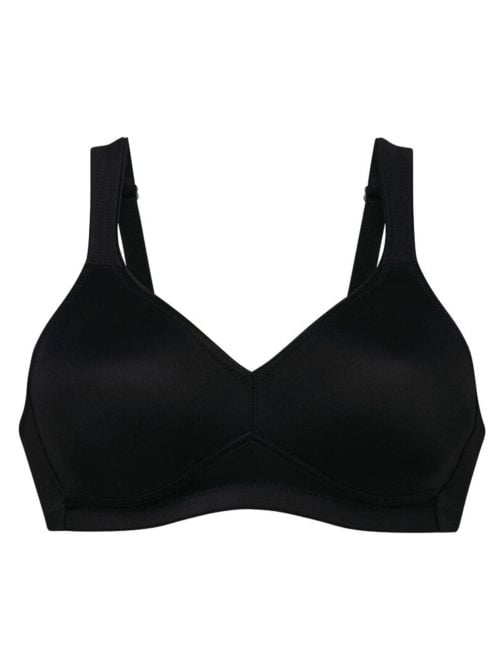 Twin 5493 Reggiseno microfibra senza ferretto, nero